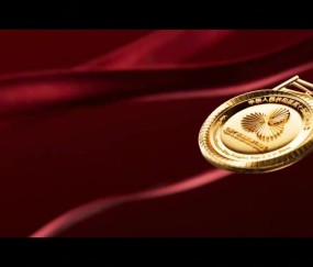 全运会奖牌发布名为“同心跃”，缎带图案采用三花映牡丹主题花纹